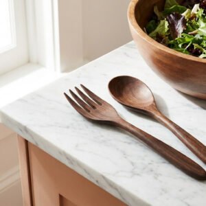 Walnut Salad Servers