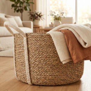 Woven Seagrass Basket